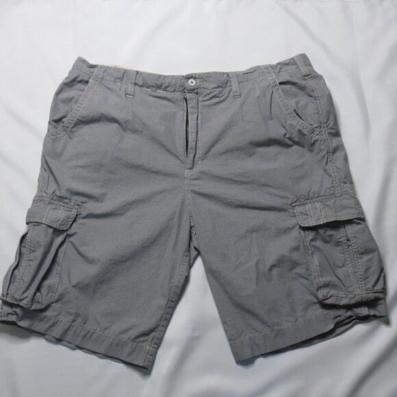 I JEANS BY BUFFALO mens CARGO shorts BLUE cream SUMMER blue CREAM size 40 - Picture 1 of 12
